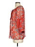 Olivia Moon 100% Polyester Orange 3/4 Sleeve Blouse Size S - photo 5