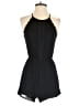 Miami 100% Rayon Solid Black Romper Size XS - photo 1