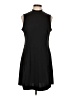 Unbranded Solid Black Casual Dress Size L - photo 1