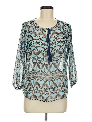 Wishful Park 3/4 Sleeve Blouse (view 1)