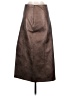 Topshop Brown Faux Leather Skirt Size 6 - photo 2