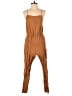Everlane 100% Linen Solid Brown Jumpsuit Size S - photo 1