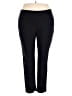 Prophecy Solid Black Active Pants Size 18 - photo 1