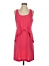 Ann Taylor Solid Pink Cocktail Dress Size 4 - photo 1