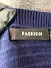 Fashion Blue Pullover Sweater Size L - photo 7