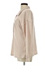 C+D+M Collection Color Block Tan Long Sleeve Blouse Size L - photo 5