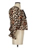 Mille 100% Cotton Brown Long Sleeve Blouse Size XS - photo 4