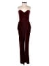 Express Burgundy Jumpsuit Size 0 - photo 1