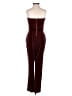 Express Burgundy Jumpsuit Size 0 - photo 2