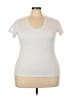 Fashion Nova Ivory Active T-Shirt Size 3X - photo 1