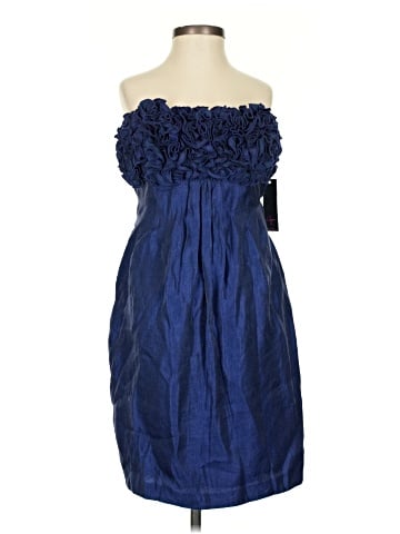 Aqua Cocktail Dress (view 1)