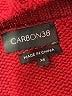 Carbon38 Solid Burgundy Pullover Sweater Size XS - photo 6
