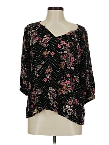 Maurices 3/4 Sleeve Blouse (view 1)
