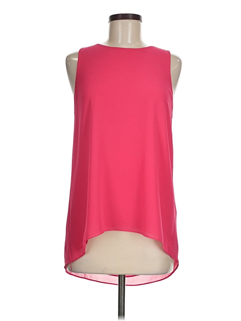 Pre-owned Naked Zebra Sleeveless Blouse In Pink