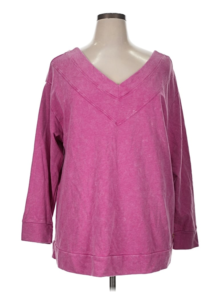 Pre-owned Livi Pullover Sweater In Pink
