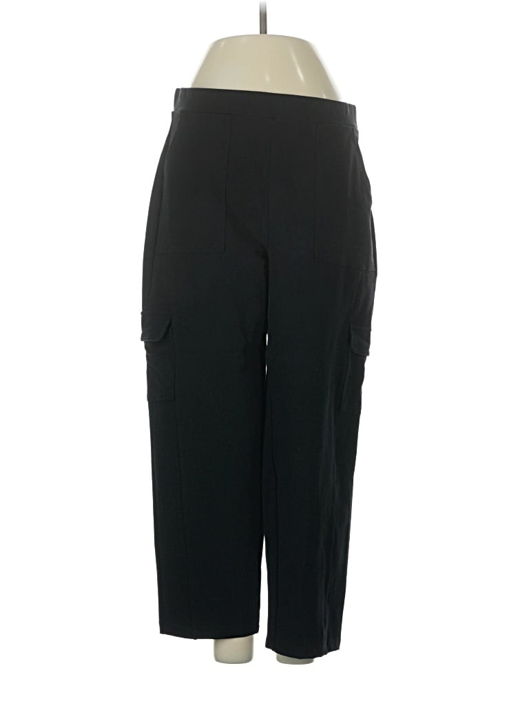 Pre-owned Susan Graver Dress Pants In Black