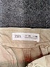 Zara Solid Tan Khaki Shorts Size 10 - photo 3