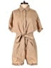 Uniqlo Solid Tan Romper Size S - photo 1