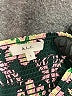 A.L.C. 100% Polyester Print Green Casual Skirt Size 4 - photo 3
