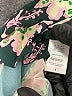 A.L.C. 100% Polyester Print Green Casual Skirt Size 4 - photo 4