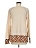 Hem & Thread Tan Long Sleeve Blouse Size M - photo 2