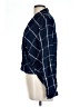 Linea Domani Blue Long Sleeve Blouse Size L - photo 5