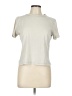 Zara Ivory Short Sleeve Turtleneck Size L - photo 1