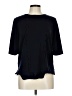 Ann Taylor Black 3/4 Sleeve Top Size L - photo 1