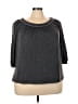 I.N. Studio Gray 3/4 Sleeve Top Size 3X - photo 1
