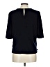 Ann Taylor Black 3/4 Sleeve Top Size L - photo 2