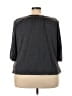 I.N. Studio Gray 3/4 Sleeve Top Size 3X - photo 2