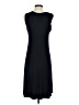 Norma Kamali Solid Black Casual Dress Size S - photo 2