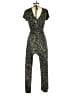 Tommy Bahama Animal Print Black Jumpsuit Size XXS - photo 2