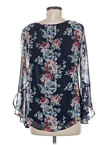 White House Black Market 3/4 Sleeve Blouse (view 2)