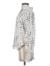 Habitual 100% Polyester Polka Dots Silver 3/4 Sleeve Blouse Size Sm (1) - photo 5