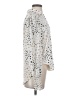 Habitual 100% Polyester Polka Dots Silver 3/4 Sleeve Blouse Size Sm (1) - photo 4