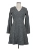 Madewell Chevron-herringbone Gray Casual Dress Size 6 - photo 1