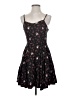Assorted Brands 100% Rayon Hearts Black Casual Dress Size XXSEstimated - photo 1