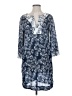 Talbots Paisley Blue Casual Dress Size S - photo 1