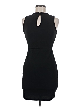 charlotte russe black dress Vintage 1990s Slinky Charlotte Russe Strapless Beaded Mini Dress (S/M) main image 0