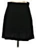 Zara Solid Black Casual Skirt Size S - photo 2