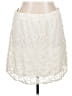 AB Studio 100% Polyester Ivory Casual Skirt Size XL - photo 1