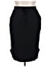 AZY Solid Black Casual Skirt Size XL - photo 1