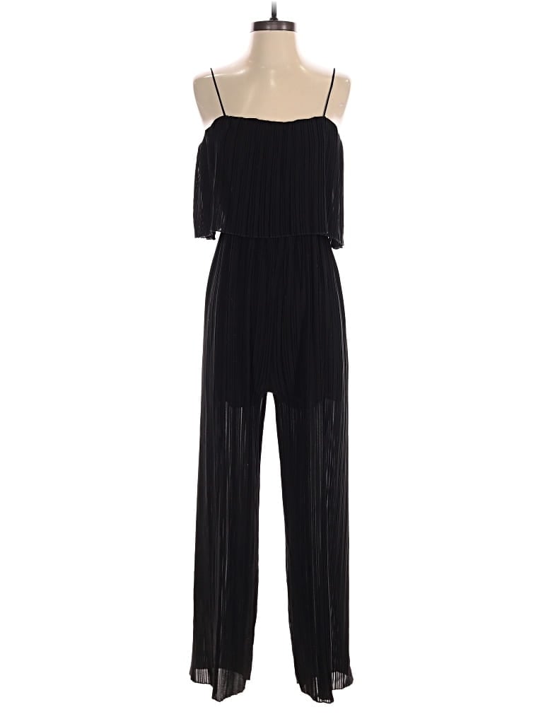 Pre-owned Polly Jumpsuit In Black