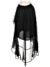 CeCe Solid Black Formal Skirt Size M - photo 2