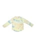 Jessica Simpson Tie-dye Yellow Long Sleeve Button-Down Shirt 9-12 MO / 12 MO - photo 2