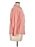Unbranded Solid Pink Long Sleeve Blouse Size XL - photo 4