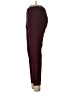 Ann Taylor LOFT Solid Burgundy Active Pants Size 10 - photo 5