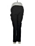 a:glow Solid Black Active Pants Size Med Maternity - photo 2