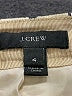 J.Crew Stripes Gold Casual Skirt Size 4 - photo 4